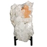 Apofylliet A-kwaliteit met stilbiet cluster op standaard 5,5 x 13 x 10 cm | 1753 gram Apofylliet A-kwaliteit met stilbiet cluster op standaard 5,5 x 13 x 10 cm | 1753 gram