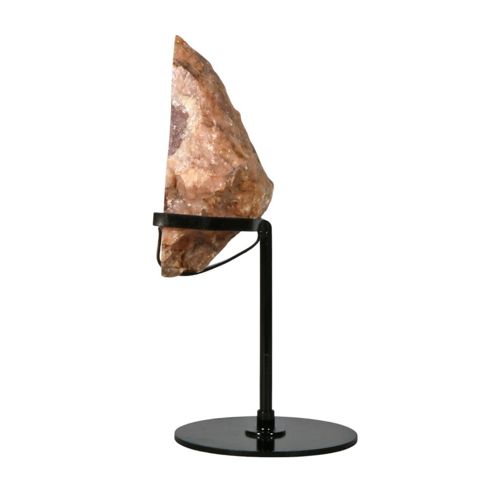 Amethist (roze) A-kwaliteit op standaard 10 x 9 x 5 cm | 543 gram Amethist (roze) A-kwaliteit op standaard 10 x 9 x 5 cm | 543 gram