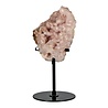 Amethist (roze) A-kwaliteit op standaard 12,5 x 9,5 x 4,5 cm | 649 gram Amethist (roze) A-kwaliteit op standaard 12,5 x 9,5 x 4,5 cm | 649 gram