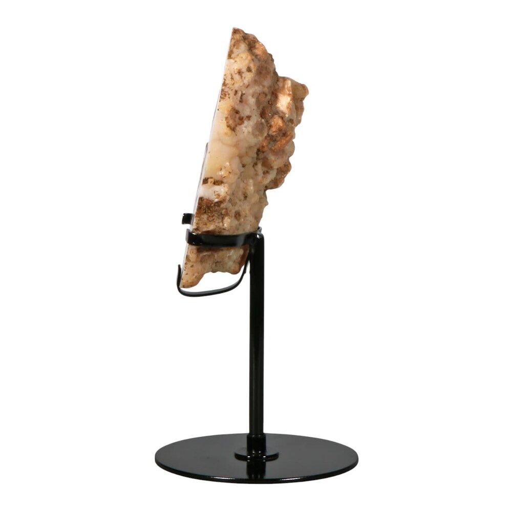 Amethist (roze) A-kwaliteit op standaard 12,5 x 9,5 x 4,5 cm | 649 gram