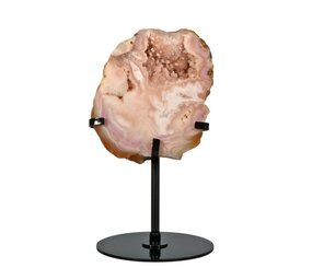 Amethist (roze) A-kwaliteit op standaard 11,5 x 9 x 3,5 cm | 656 gram Amethist (roze) A-kwaliteit op standaard 11,5 x 9 x 3,5 cm | 656 gram