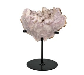 Amethist (roze) A-kwaliteit op standaard 17 x 13,5 x 3 cm | 1437 gram Amethist (roze) A-kwaliteit op standaard 17 x 13,5 x 3 cm | 1437 gram