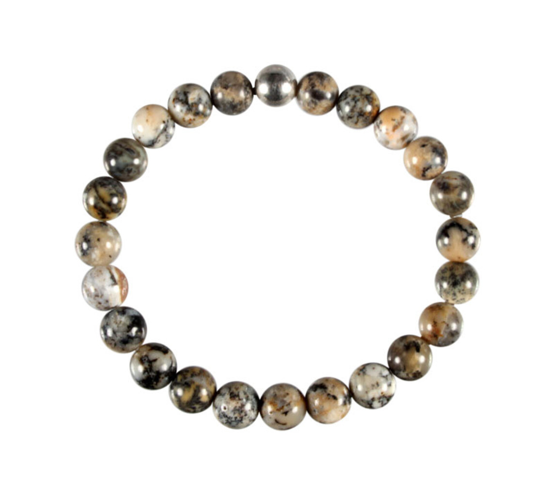 Merliniet armband 18 cm | 8 mm kralen