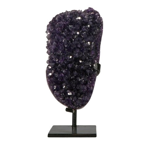 Amethist cluster op standaard 16 x 9 x 5 cm | 2029 gram Amethist cluster op standaard 16 x 9 x 5 cm | 2029 gram