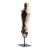 Versteend hout schijf gepolijst op standaard 34,5 x 17 x 2 cm | 2239 gram Versteend hout schijf gepolijst op standaard 34,5 x 17 x 2 cm | 2239 gram
