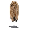Versteend hout schijf gepolijst op standaard 30,5 x 20 x 2 cm | 2753 gram Versteend hout schijf gepolijst op standaard 30,5 x 20 x 2 cm | 2753 gram