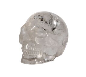 Bergkristal kristallen schedel A-kwaliteit 7 x 5,5 x 5 cm | 291 gram