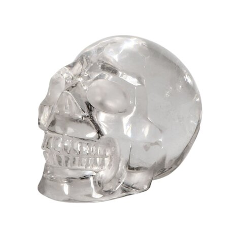 Bergkristal kristallen schedel A-kwaliteit 8,5 x 6 x 5 cm | 369 gram