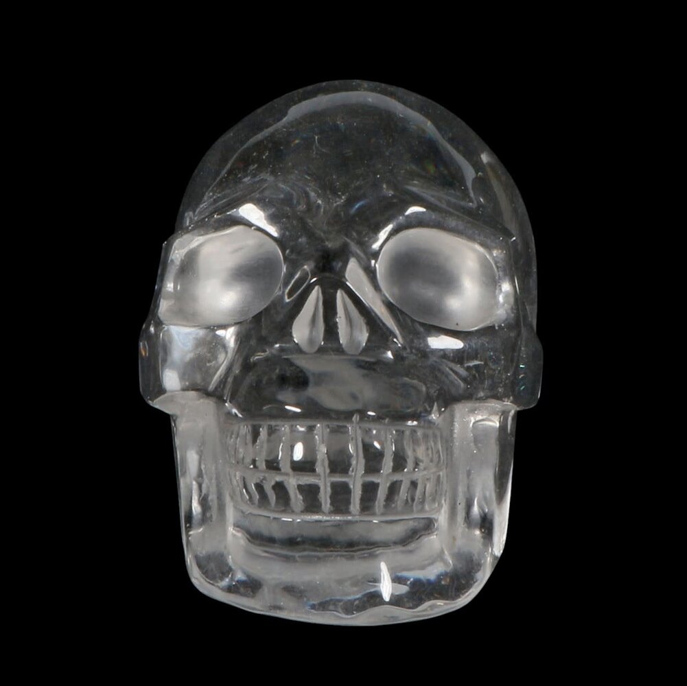 Bergkristal kristallen schedel A-kwaliteit 8,5 x 6 x 5 cm | 369 gram