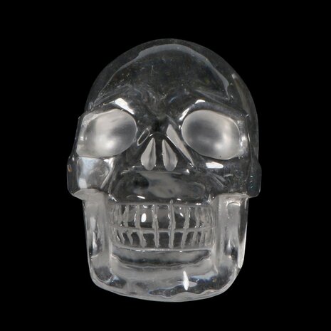 Bergkristal kristallen schedel A-kwaliteit 8,5 x 6 x 5 cm | 369 gram