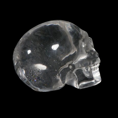 Bergkristal kristallen schedel A-kwaliteit 8,5 x 6 x 5 cm | 369 gram