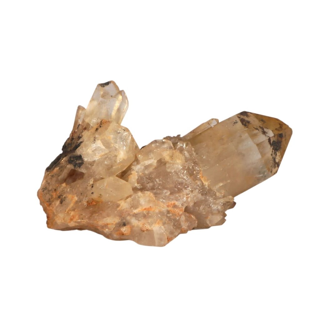 Citrien (kundalini) cluster 13 x 9 x 6 cm | 407 gram Citrien (kundalini) cluster 13 x 9 x 6 cm | 407 gram