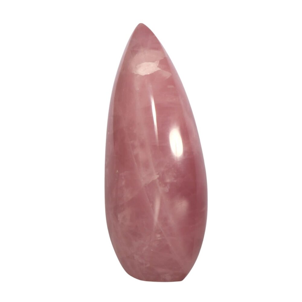 Rozenkwarts sculptuur 11,5 x 8 x 4,5 cm | 535 gram Rozenkwarts sculptuur 11,5 x 8 x 4,5 cm | 535 gram