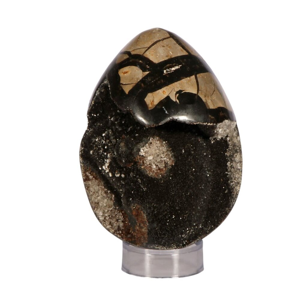 Septarie edelsteen ei 12,5 x 9 cm | 1154 gram