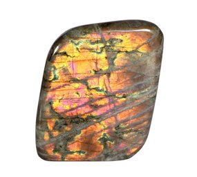Labradoriet (oranje) sculptuur 11,5 x 9,5 x 4,5 cm | 758 gram Labradoriet (oranje) sculptuur 11,5 x 9,5 x 4,5 cm | 758 gram