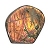 Labradoriet (oranje) sculptuur 12 x 11,5 x 4 cm | 877 gram Labradoriet (oranje) sculptuur 12 x 11,5 x 4 cm | 877 gram