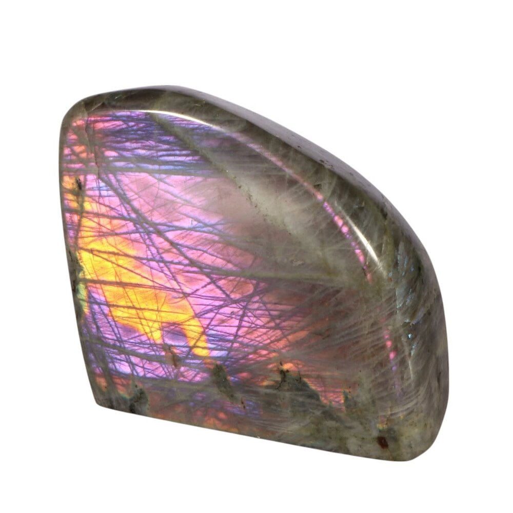 Labradoriet (paars) sculptuur 11,5 x 10,5 x 5,5 cm | 1101 gram Labradoriet (paars) sculptuur 11,5 x 10,5 x 5,5 cm | 1101 gram