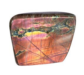 Labradoriet (oranje) sculptuur 16 x 12,5 x 5,5 cm | 2241 gram Labradoriet (oranje) sculptuur 16 x 12,5 x 5,5 cm | 2241 gram