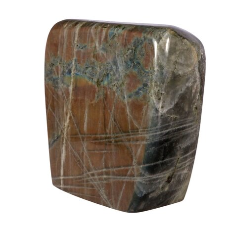 Labradoriet (oranje) sculptuur 16 x 12,5 x 5,5 cm | 2241 gram Labradoriet (oranje) sculptuur 16 x 12,5 x 5,5 cm | 2241 gram