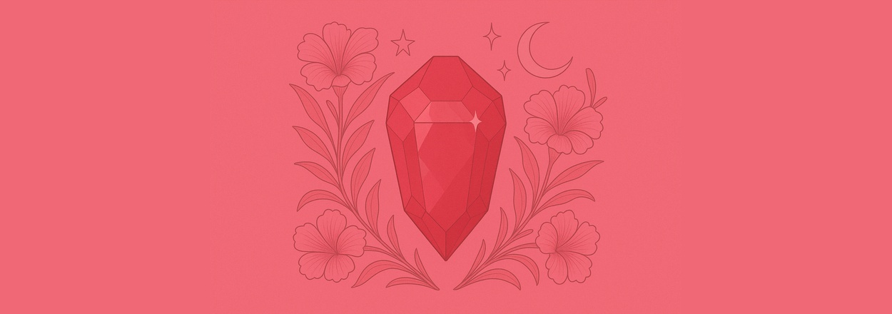 Geboortesteen van juli: Robijn Geboortesteen van juli: Robijn