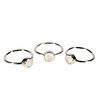 Zilveren ring maansteen (regenboog) maat 18 | rond facet 6 mm Zilveren ring maansteen (regenboog) maat 18 | rond facet 6 mm