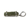 Zilveren hanger moldaviet | ruw gezet 1,9 x 1 cm Zilveren hanger moldaviet | ruw gezet 1,9 x 1 cm