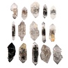 Tibetaanse zwarte kwarts hanger kristal doorboord Tibetaanse zwarte kwarts hanger kristal doorboord