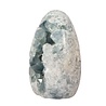 Celestien A-kwaliteit geode sculptuur 11 x 7,5 x 6 cm | 920 gram Celestien A-kwaliteit geode sculptuur 11 x 7,5 x 6 cm | 920 gram