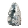 Celestien A-kwaliteit geode sculptuur 12 x 7,5 x 7 cm | 1079 gram Celestien A-kwaliteit geode sculptuur 12 x 7,5 x 7 cm | 1079 gram