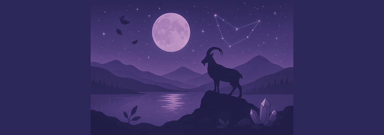 Volle maan in Steenbok – verdieping, discipline en loslaten