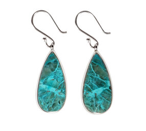 Zilveren oorbellen quantum quattro | druppel 2,4 x 1,1 cm Zilveren oorbellen quantum quattro | druppel 2,4 x 1,1 cm