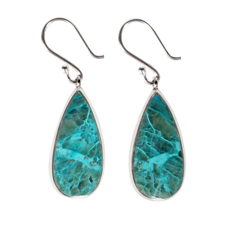 Zilveren oorbellen quantum quattro | druppel 2,4 x 1,1 cm Zilveren oorbellen quantum quattro | druppel 2,4 x 1,1 cm