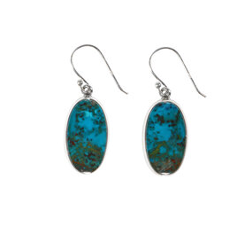 Zilveren oorbellen quantum quattro | ovaal 2 x 1,1 cm Zilveren oorbellen quantum quattro | ovaal 2 x 1,1 cm