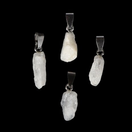 Fenakiet hanger kristal met zilveren oogje | 0,4 - 1 gram Fenakiet hanger kristal met zilveren oogje | 0,4 - 1 gram