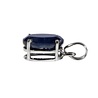 Zilveren hanger saffier (blauw) | ovaal facet gezet 1,1 x 0,9 cm Zilveren hanger saffier (blauw) | ovaal facet gezet 1,1 x 0,9 cm