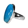 Zilveren ring apatiet maat 18 | ovaal 2,4 x 1,7 cm Zilveren ring apatiet maat 18 | ovaal 2,4 x 1,7 cm