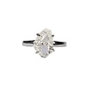 Zilveren ring Herkimer diamant maat 18 | 1,4 x 0,9 cm Zilveren ring Herkimer diamant maat 18 | 1,4 x 0,9 cm