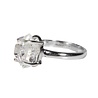 Zilveren ring Herkimer diamant maat 19 | 1,4 x 1 cm Zilveren ring Herkimer diamant maat 19 | 1,4 x 1 cm