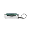 Zilveren hanger kyaniet (aqua) | ovaal facet 1,3 x 0,9 cm Zilveren hanger kyaniet (aqua) | ovaal facet 1,3 x 0,9 cm