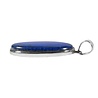 Zilveren hanger lapis lazuli | ovaal 3,7 x 2,3 cm Zilveren hanger lapis lazuli | ovaal 3,7 x 2,3 cm
