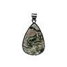 Zilveren hanger mosagaat | druppel 3,2 x 2,2 cm Zilveren hanger mosagaat | druppel 3,2 x 2,2 cm