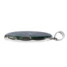 Zilveren hanger mosagaat | ovaal 4,3 x 2,6 cm Zilveren hanger mosagaat | ovaal 4,3 x 2,6 cm