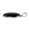 Zilveren hanger goud obsidiaan | ovaal 3,4 x 2,3 cm Zilveren hanger goud obsidiaan | ovaal 3,4 x 2,3 cm