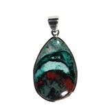 Zilveren hanger Sonora sunrise | druppel 3,5 x 2,3 cm Zilveren hanger Sonora sunrise | druppel 3,5 x 2,3 cm