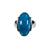 Zilveren ring apatiet maat 17 | ovaal 2,3 x 1,2 cm Zilveren ring apatiet maat 17 | ovaal 2,3 x 1,2 cm