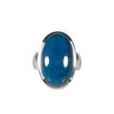 Zilveren ring apatiet maat 17 | ovaal 2,2 x 1,4 cm Zilveren ring apatiet maat 17 | ovaal 2,2 x 1,4 cm