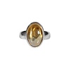 Zilveren ring citrien maat 17 | ovaal 1,5 x 1 cm Zilveren ring citrien maat 17 | ovaal 1,5 x 1 cm