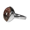 Zilveren ring super seven maat 17 | ovaal 1,7 x 1,4 cm Zilveren ring super seven maat 17 | ovaal 1,7 x 1,4 cm