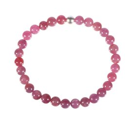 Robijn A-kwaliteit armband 18 cm | 6 mm kralen Robijn A-kwaliteit armband 18 cm | 6 mm kralen