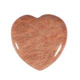 Maansteen (roze) edelsteen hart 4 cm Maansteen (roze) edelsteen hart 4 cm